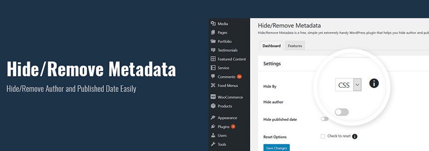 HideRemove Metadata