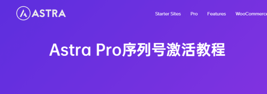 Astra Pro付费主题要怎么激活正版授权序列号