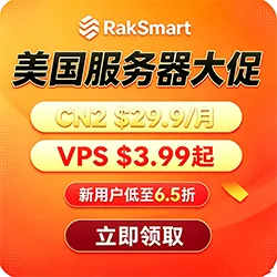 RAKsmart 海外服务器优惠